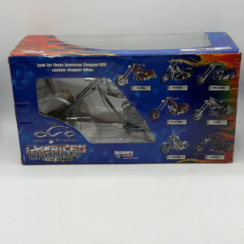 2004 DIECAST JET BIKE AMERICAN CHOPPER MOTORCYCLE 1:10 by ORANGE COUNTY CHOPPERS